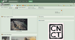Desktop Screenshot of carlosnct.deviantart.com