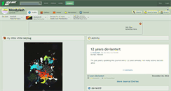 Desktop Screenshot of bloodyslash.deviantart.com