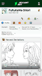 Mobile Screenshot of furukawa-shiori.deviantart.com