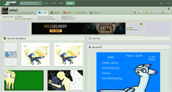 Desktop Screenshot of latias2.deviantart.com