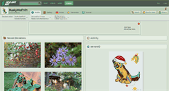 Desktop Screenshot of duskywolf101.deviantart.com