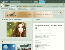 Tablet Screenshot of ahfun.deviantart.com
