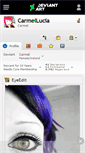 Mobile Screenshot of carmellucia.deviantart.com