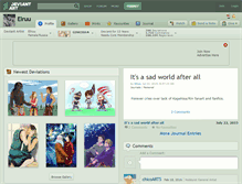 Tablet Screenshot of elruu.deviantart.com