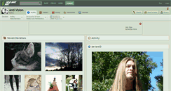 Desktop Screenshot of anti-vision.deviantart.com
