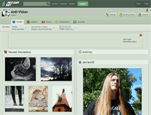 Tablet Screenshot of anti-vision.deviantart.com