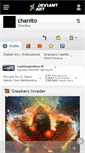 Mobile Screenshot of chanito.deviantart.com