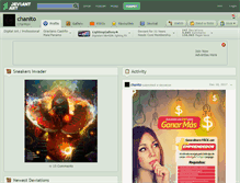 Tablet Screenshot of chanito.deviantart.com