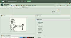 Desktop Screenshot of ludicrousy.deviantart.com