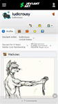 Mobile Screenshot of ludicrousy.deviantart.com