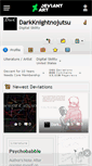 Mobile Screenshot of darkknightnojutsu.deviantart.com