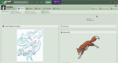 Desktop Screenshot of lyystra.deviantart.com