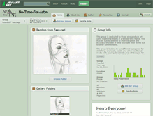 Tablet Screenshot of no-time-for-art.deviantart.com