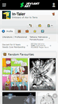 Mobile Screenshot of in-taier.deviantart.com