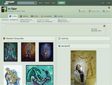 Tablet Screenshot of in-taier.deviantart.com