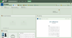 Desktop Screenshot of pin3aple.deviantart.com