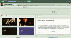 Desktop Screenshot of classiccouples.deviantart.com