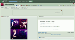 Desktop Screenshot of colorfullrainbow.deviantart.com