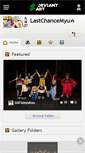 Mobile Screenshot of lastchancemyu.deviantart.com
