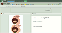 Desktop Screenshot of dream-trigger.deviantart.com