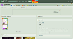Desktop Screenshot of hellochibi.deviantart.com