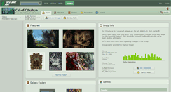 Desktop Screenshot of call-of-cthulhu.deviantart.com