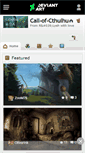 Mobile Screenshot of call-of-cthulhu.deviantart.com