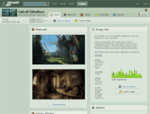 Tablet Screenshot of call-of-cthulhu.deviantart.com