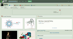 Desktop Screenshot of niusha.deviantart.com