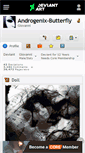 Mobile Screenshot of androgenix-butterfly.deviantart.com
