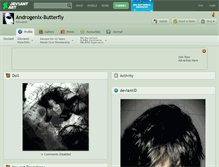 Tablet Screenshot of androgenix-butterfly.deviantart.com