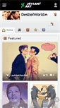 Mobile Screenshot of destielworld.deviantart.com