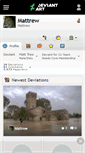 Mobile Screenshot of mattrew.deviantart.com