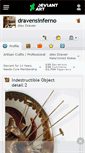Mobile Screenshot of dravensinferno.deviantart.com