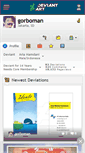 Mobile Screenshot of gorboman.deviantart.com
