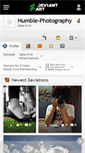 Mobile Screenshot of humble-photography.deviantart.com