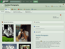 Tablet Screenshot of humble-photography.deviantart.com