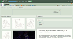 Desktop Screenshot of chloraak.deviantart.com