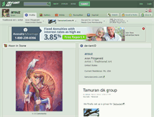Tablet Screenshot of ansuz.deviantart.com