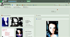 Desktop Screenshot of naomijones.deviantart.com