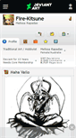 Mobile Screenshot of fire-kitsune.deviantart.com