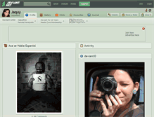 Tablet Screenshot of jaquy.deviantart.com