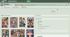 Desktop Screenshot of jayleroy.deviantart.com