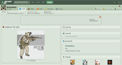 Desktop Screenshot of linmonkon.deviantart.com