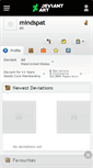 Mobile Screenshot of mindspat.deviantart.com