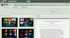Desktop Screenshot of idr3am.deviantart.com
