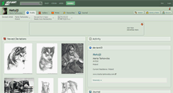 Desktop Screenshot of metulji.deviantart.com