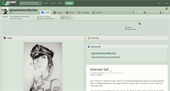 Desktop Screenshot of ephemeralxreflection.deviantart.com