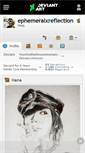 Mobile Screenshot of ephemeralxreflection.deviantart.com