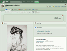 Tablet Screenshot of ephemeralxreflection.deviantart.com